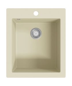 Lavello da Cucina in Granito Vasca Singola Beige