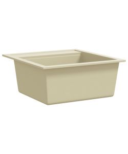 Lavello da Cucina in Granito Vasca Singola Beige