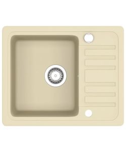 Lavello da Cucina in Granito Vasca Singola Beige
