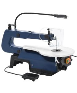 Sega Elettrica a Scorrimento con Pedale e Luce a LED 125 W