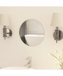 Specchio Senza Cornice Rotondo 30 cm in Vetro