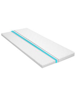 Coprimaterasso 100x200cm Schiuma a Freddo Superficie a Onde 6cm