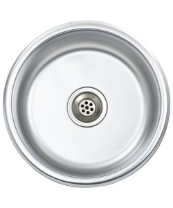 Lavello da Cucina con Filtro e Sifone in Acciaio Inox
