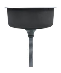 Lavello da Cucina con Filtro e Sifone in Acciaio Inox
