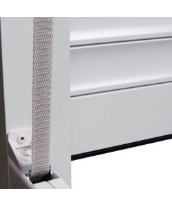 Tapparella Avvolgibile in Alluminio 80x100 cm Bianco
