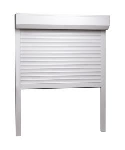 Tapparella Avvolgibile in Alluminio 120x150 cm Bianco