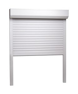Tapparella Avvolgibile in Alluminio 140x150 cm Bianco
