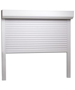Tapparella Avvolgibile in Alluminio 160x150 cm Bianco