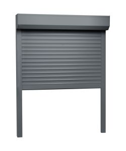 Tapparella Avvolgibile in Alluminio 110x130 cm Antracite