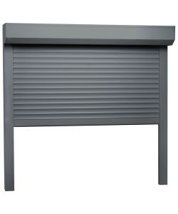 Tapparella Avvolgibile in Alluminio 160x150 cm Antracite