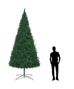 Albero di Natale Artificiale 400 cm Verde