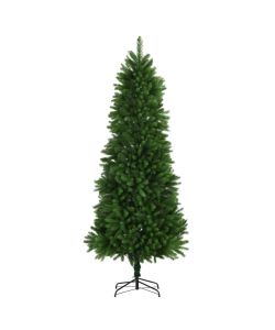 Albero di Natale Artificiale con Aghi Realistici 240 cm Verde