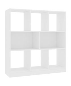 Libreria Bianca 97,5x29,5x100 cm in Legno Multistrato