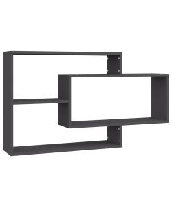 Mensole a Muro Grigie 104x20x58,5 cm in Truciolato