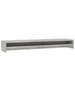Supporto per Schermo Grigio Cemento 100x24x13 cm in Truciolato
