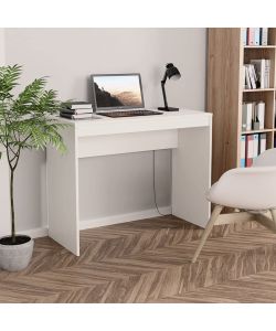 vidaXL Scrivania Bianca in Legno Multistrato - 90x40x72 cm