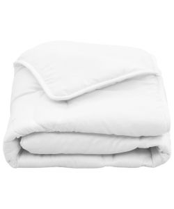 Set Piumone Estivo per Bambini 2 pz Bianco 100x135 cm/40x60 cm 134223