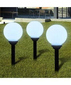 Lampade da Sentiero 6 pz LED 20 cm con Picchetto