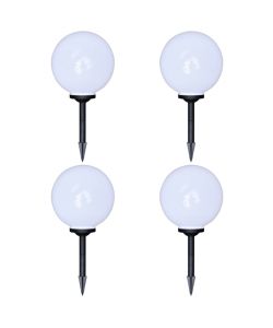 Lampade da Sentiero 4 pz LED 30 cm con Picchetto