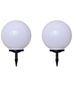 Lampade da Sentiero 2 pz LED 40 cm con Picchetto