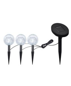 Lampade LED da Giardino 6 pz con Picchetti e Pannelli Solari