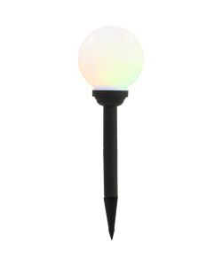 Lampade Solari da Esterni 8 pz Sferiche LED RGB 15 cm