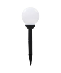 Lampade Solari da Esterni 6 pz Sferiche LED RGB 20 cm