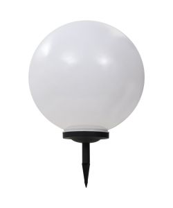 Lampade Solari da Esterni 2 pz Sferiche LED RGB 50 cm