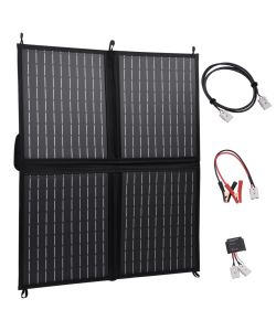 Pannello Solare Carica Batteria Pieghevole 80W 12V