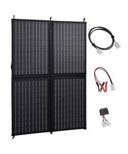 Pannello Solare Carica Batteria Pieghevole 100W 12V