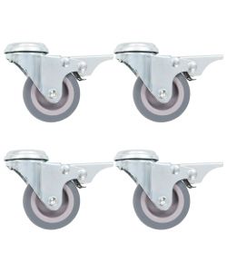 Ruote Girevoli con Foro per Bullone 16 pz 50 mm 277848