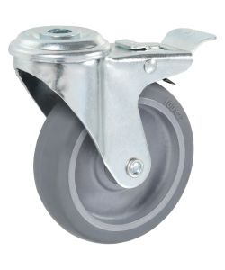 Ruote Girevoli con Foro per Bulloni 32 pz 100 mm