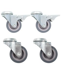 Ruote Girevoli con Foro per Bullone 8 pz 50 mm 277881