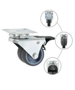 Ruote Girevoli Gemellate 24 pz 50 mm 277924