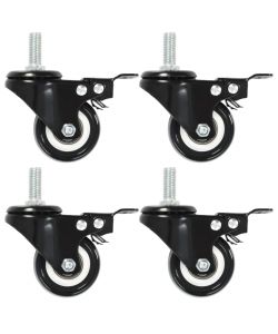 Ruote Girevoli con Freni 24 pz 50 mm