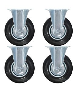 Rotelle Fisse 8 pz 125 mm