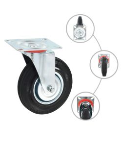 Ruote Girevoli 8 pz 125 mm 278021