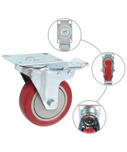 Ruote Girevoli 32 pz 100 mm 278095
