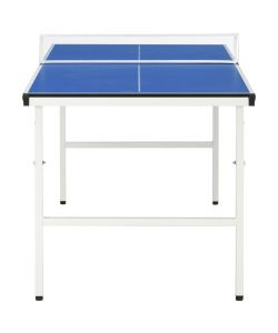 Tavolo da Ping Pong con Rete 5 Piedi 152x76x66 cm Blu