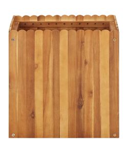 Letto Rialzato da Giardino 50x50x50 cm Legno Massello di Acacia