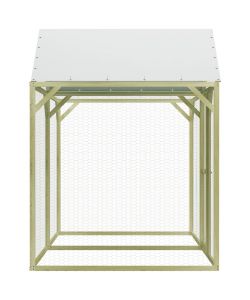 Pollaio 3x1,5x2 m in Legno di Pino Impregnato