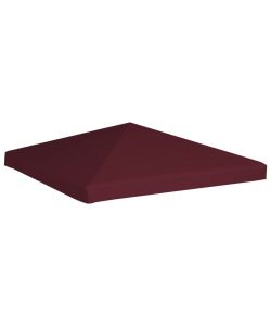 Copertura Superiore per Gazebo 310g/m 3x3m Bordeaux