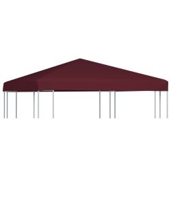 Copertura Superiore per Gazebo 310g/m 3x3m Bordeaux