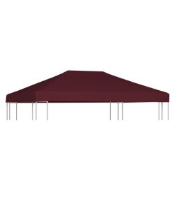 Copertura Superiore per Gazebo 310g/m 3x4m Bordeaux