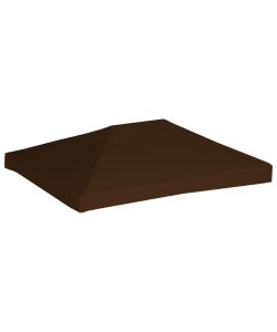 Copertura Superiore per Gazebo 310 g/m 3x4 m Marrone