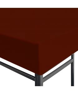 Copertura Superiore Gazebo 310g/m 3x4m Terracotta