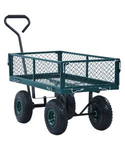  Carrello a Mano da Giardino Verde 250 kg