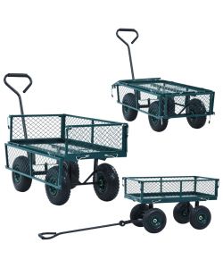  Carrello a Mano da Giardino Verde 250 kg