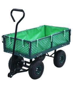  Carrello a Mano da Giardino Verde 250 kg