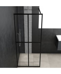 Cabina Doccia con Vetro Temperato Trasparente 80x195 cm